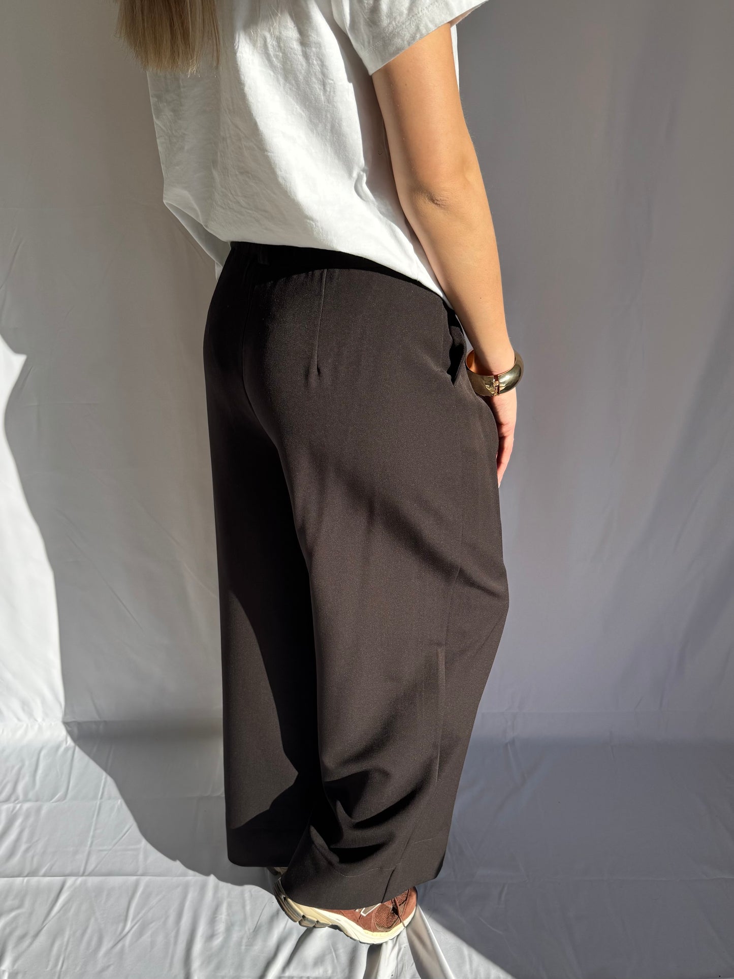 PANTALON DE TAILLEUR MARRON