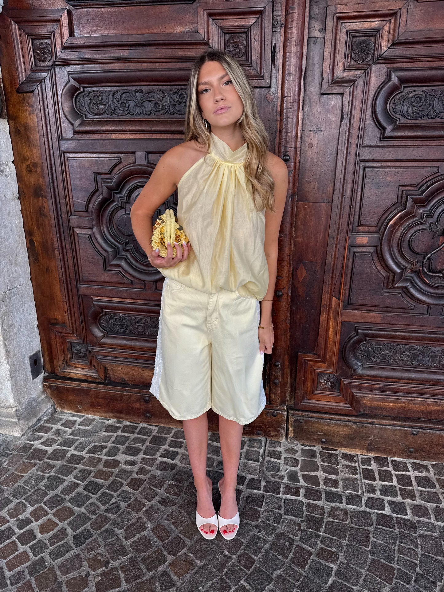 ROBE "SORAYA" JAUNE