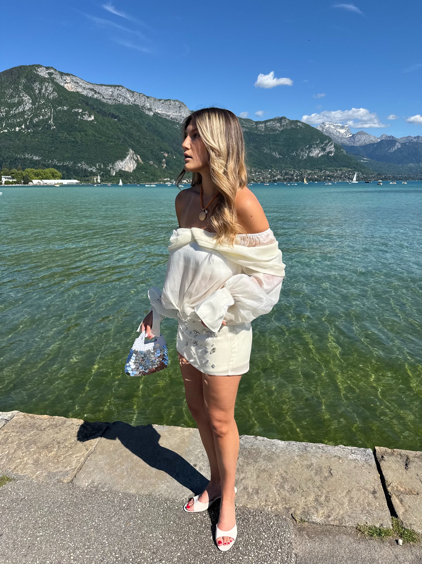 ROBE "VANILLE" BLANCHE