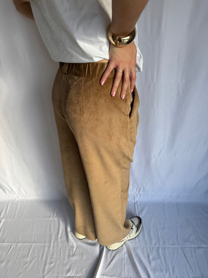 PANTALON VELOURS CÔTELÉ
