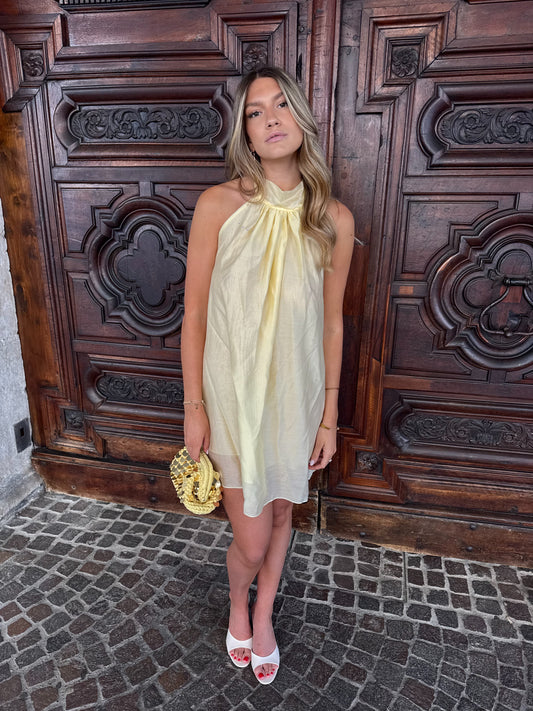 ROBE "SORAYA" JAUNE