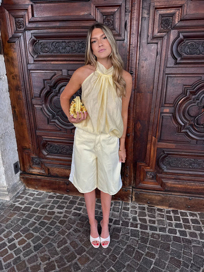 ROBE "SORAYA" JAUNE