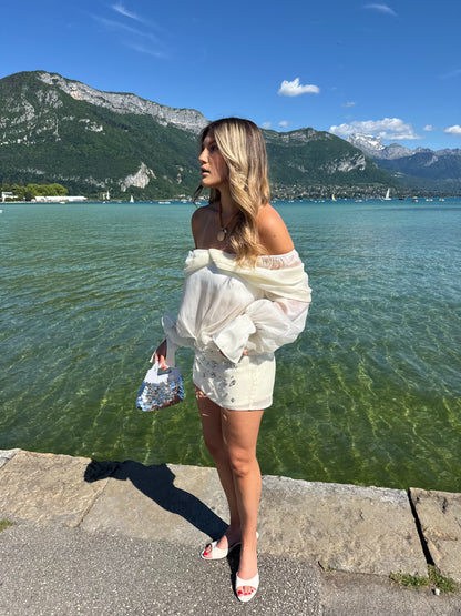 ROBE "VANILLE" BLANCHE